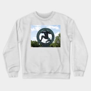 Vigeland Park circle of life sculpture Crewneck Sweatshirt